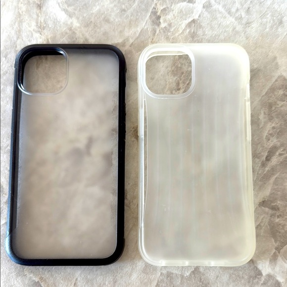 RAPTIC Terrain 2 Phone Cases - Black and Clear iPhone 13 Cases Bundle - Picture 2 of 15